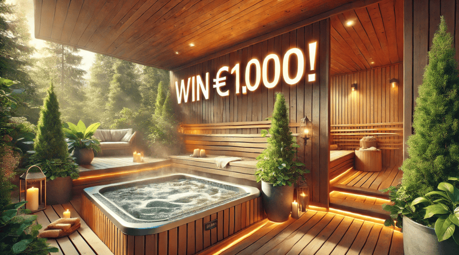 Maak kans op €1000: Voeg jouw favoriete privésauna toe aan onze website